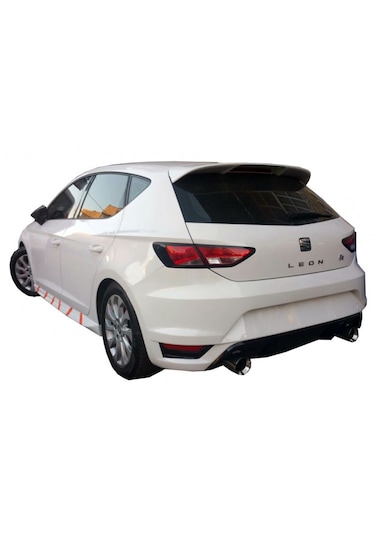 Seat Leon MK3 - 5F (2013-2019) STYLE Aero Dinamik Arka Tampon (Plastik)