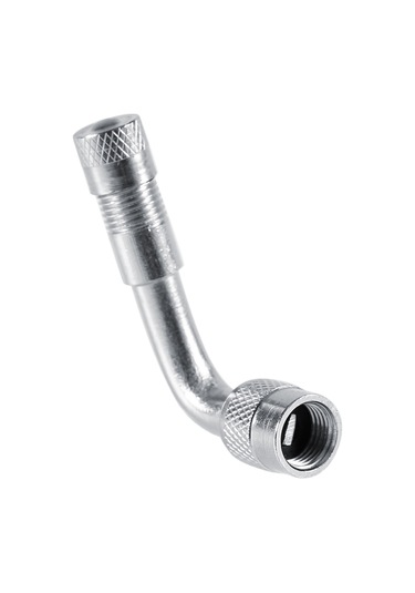 Yaleker Araç Ve Motosiklet Lastik Valfi 135 Genişletme Hortumu, Gümüş Nikel Kaplama, Basınç Kontrolü Ve Hava Doldurma Kolaylığı Sağlar