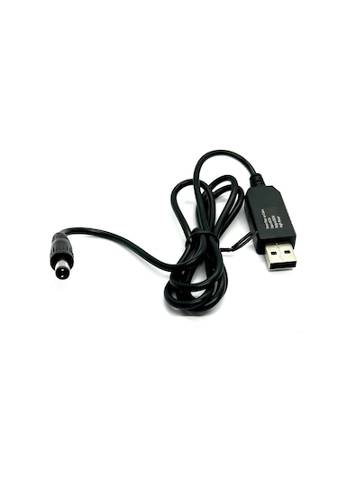 Usb 5v - Dc 9v Dönüştürücü Volatj Yükseltici Güç Kablosu