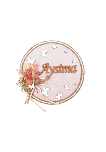 Loradavet Lora Davet Kız Bebek Kapı Süsü, Hastane Kapı Süsü, Duvar Süsü (1 (529472221) Çok Renkli