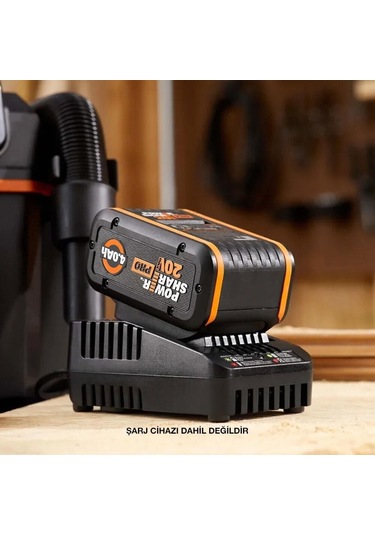 Worx Wa3644 20volt 4.0ah. Li-ion Powershare Pro Yedek Akü Fr Wa3644