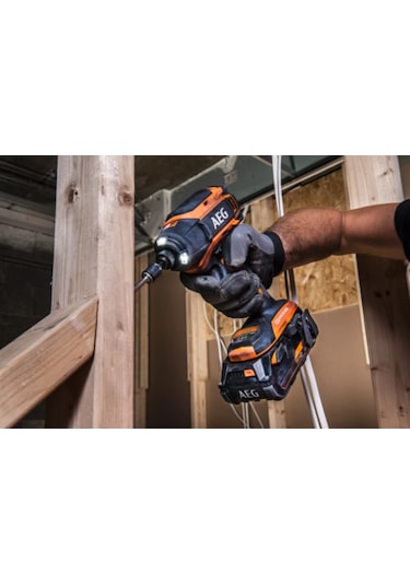 Aeg BSS 18B6 502 18V 5 Ah Li-ion Çift Akülü Kömürsüz Darbeli Vidalama