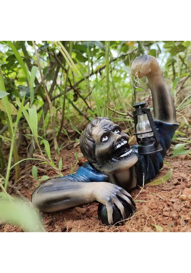 Homyl Sürünen Zombi Cadılar Bayramı Dekorasyonu Bahçe Çok Renkli