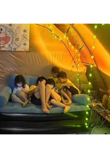 Dofolink Usb Beslemeli Ip65 Su Geçirmez Led Işık Zinciri, 3 Metre 30 Işık Boncuklu, Camping Ve Açık Hava Kullanıma Uygun, Beyaz Renk Beyaz