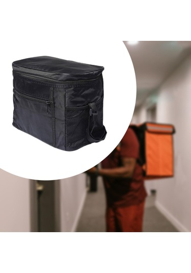 Suntek Yalıtımlı Soğutucu Çanta İkram Ofisi Dış Siyah