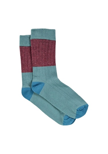 Kadın Alella 3'lü Soket Çorap Renkli