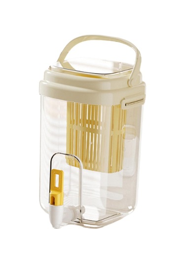 Suntek İçecek Dispenseri Konteyner Çaydanlık Su Sarı