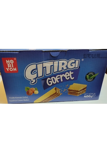 400 Gr Fındık Kremalı No Ri Yon Kutu Gofret
