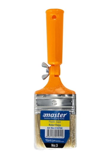 Master 510720 Profesyonel Robot Boya Fırçası Plastik Saplı No:3