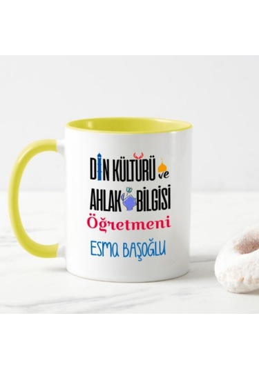 Kişiye Özel Din Kültürü Öğretmeni Kupa Bardak Ha07