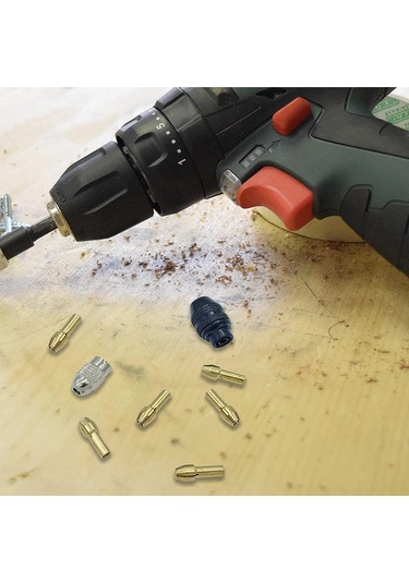 Dremel İçin Matkap Ucu Pens Seti, 11 Parça Set 1/32 İnç İla 1/8 İnç