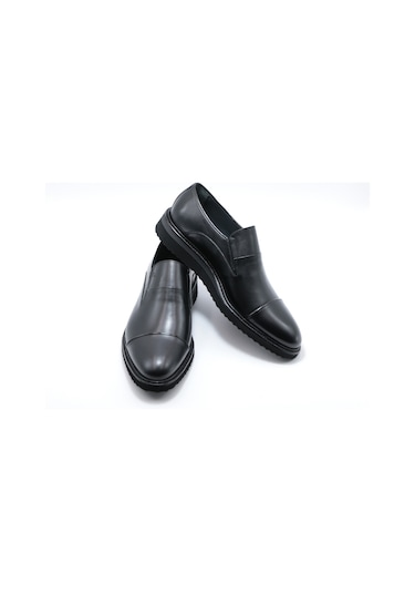 Smart 1041 Kauçuk Taban Hakiki Deri Erkek Bot Siyah