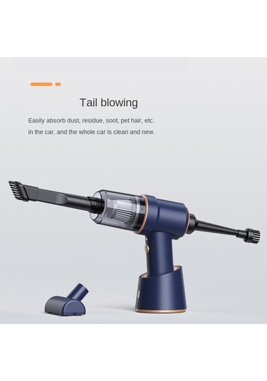 Savoringdetails 80000pa 2'si 1 Arada Araba Ve Ev Elektrikli Süpürgesi Kablosuz Şarjlı Toz Alma Cihazı