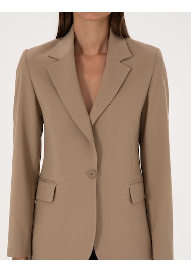 Pierre Cardin Kadın Bej Ceket 50319423-vr011 Bej