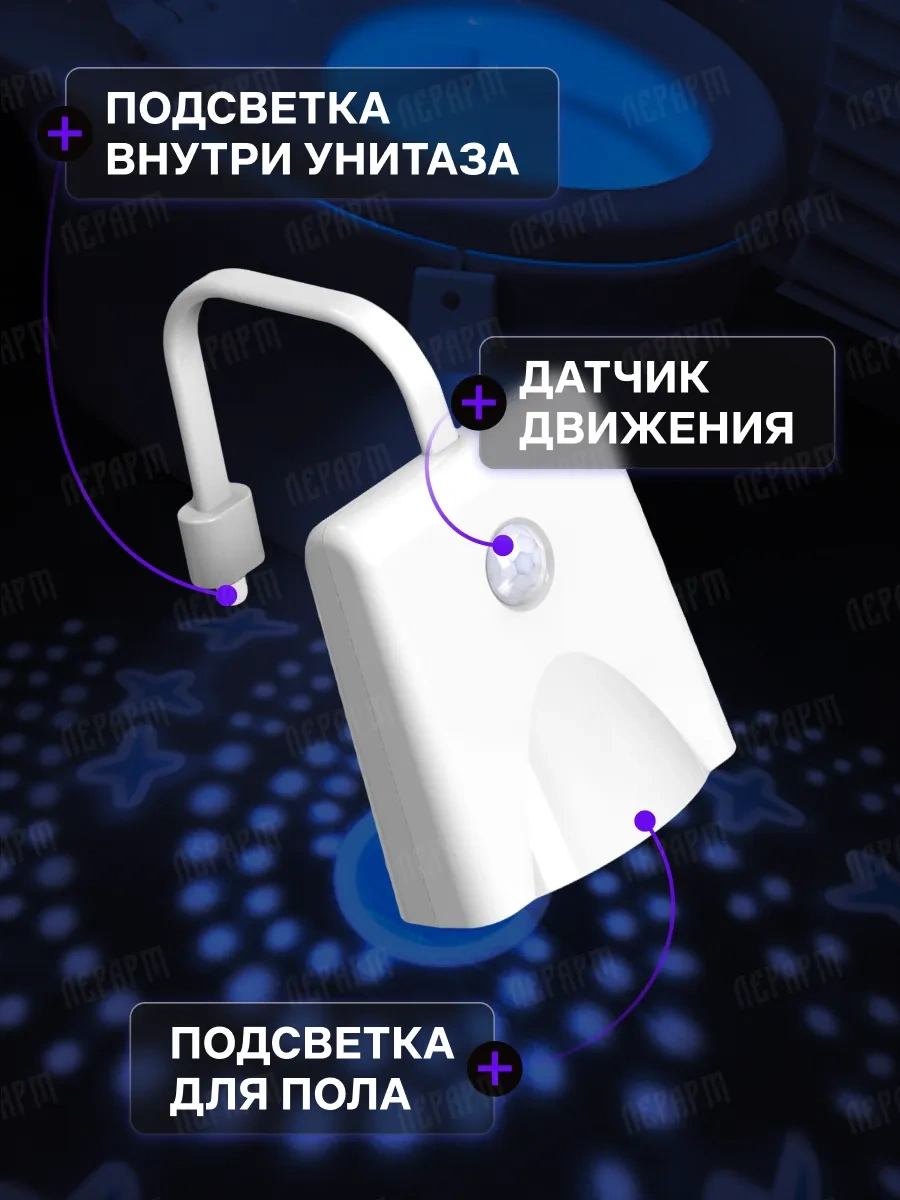 Lerart Hareket Sensörlü Tuvalet Arkası Aydınlatma 221548105 Beyaz