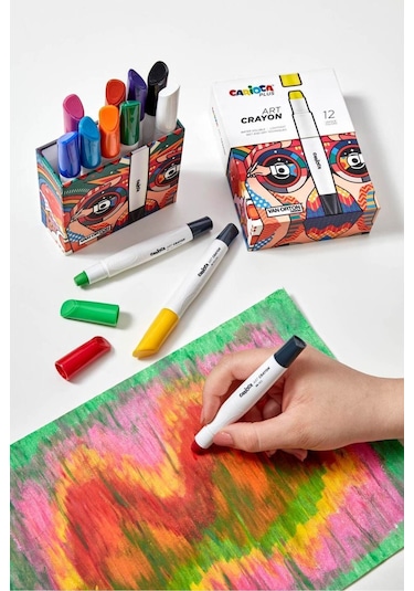 Carioca Plus Art Crayon Boya 6lı Çok Renkli