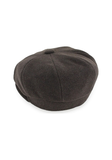 Superstorm Erkek Yün Newsboy Kasket Ingiliz Flat Cap Şapka