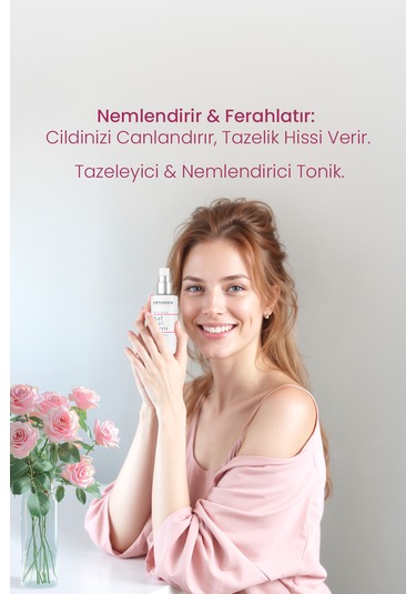 Optiderm Gül Suyu Gözenek Sıkılaştırıcı Aydınlatıcı Ve Arındırıcı
