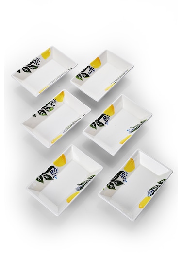 Piatti Naturali 6 Lı Çerezlik Limon Reçellik Sosluk Kahvaltılık Çerez İkram Set