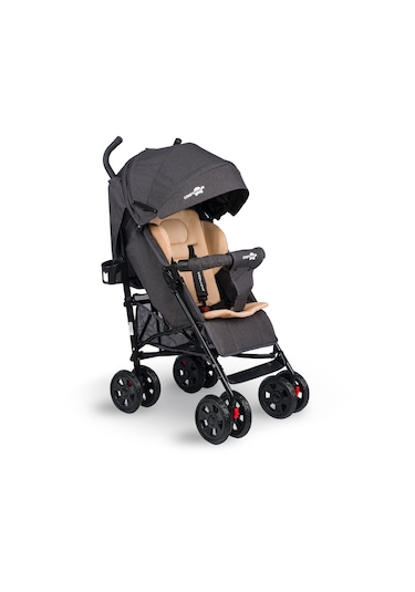 Comfymax Tam Yatar Baston Bebek Arabası – Storm Grey