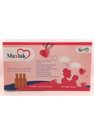 Maxlak Anne Sütü  15 Flakon