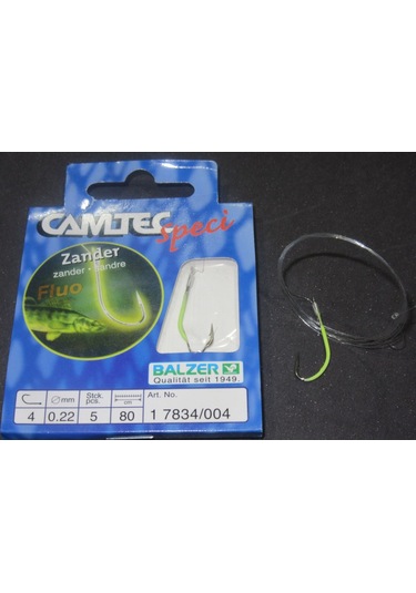 Balzer Camtec Speci  4 0.22Mm 5 Adet 80Cm Misinalı Uv Kanca Iğne 4