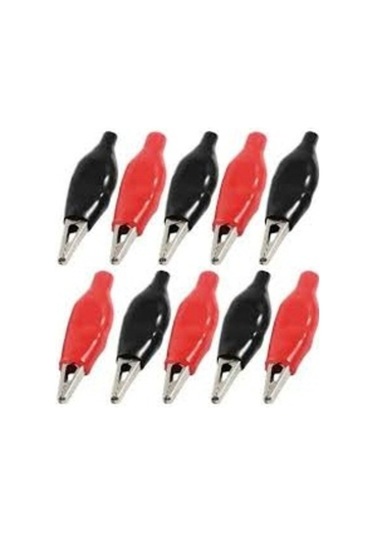 Kablosuz Krokodil Ic-248b 45mm Kırmızı 1 Adet Paket 10 Lu