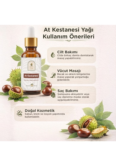 Sera Natura At Kestanesi Yağı 30 ML