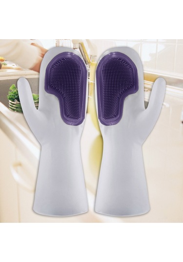 Konesam Ev İşleri İçin Çok Amaçlı Temizlik Eldiveni - Bulaşık, Zemin Ve Araba Temizliği İçin Pratik Ve Dayanıklı