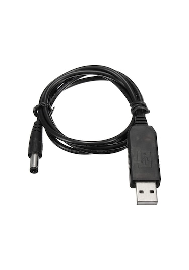Alkatronik-5V To 12V Kablolu Voltaj Yükseltici Usb 700Ma Adaptör Soket Modem