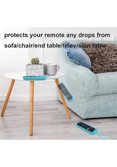 Maiyame Silikon Uzaktan Kumanda Kutusu Aydınlık Kir Önleyici Tv Uzaktan Kumanda Kutusu Tcl Roku, H Uzaktan Kumanda