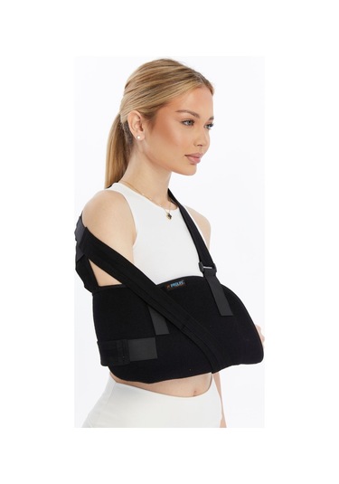 Prolife Kol Askısı Ayarlanabilir Lüks Süngerı Kırık Çıkık Incinme Ameliyat Sonrası Siyah