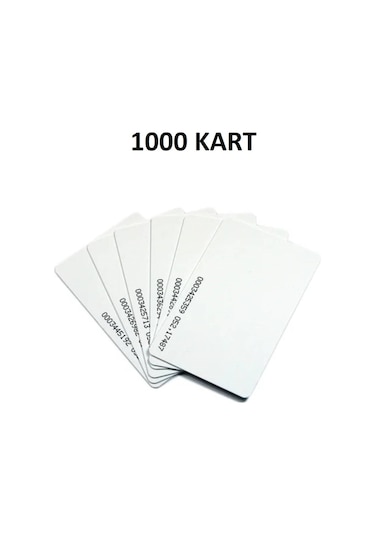 Electrimax 1000 Adet 125 Khz Proximity Kart Göster Geç Akıllı Man