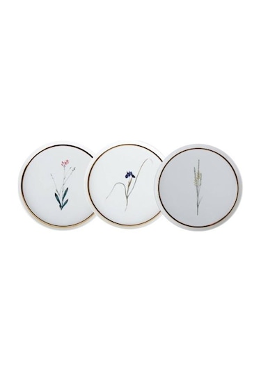 Porland Botanical 26 Parça 6 Kişilik Kahvaltı Takımı Beyaz