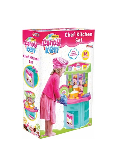 Dede Candy & Ken Şef Mutfak Seti 01505