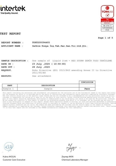 Divortex Demir Tozu ve Jant Temizleyici 473 ML