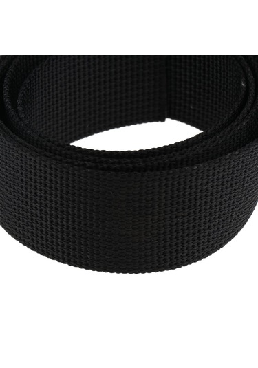Suntek 2 M Hafif Ağır Naylon Tırmanma Dokuma Kemer Sırt 25mm Siyah