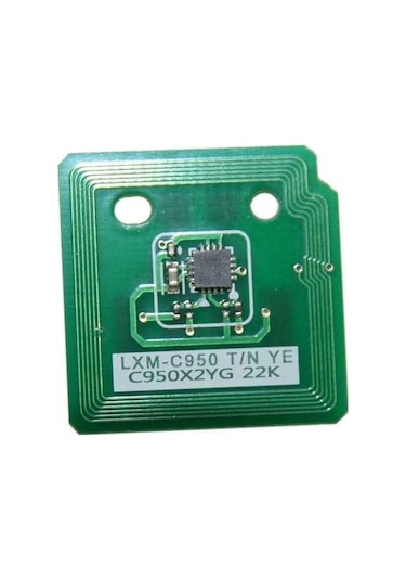 Lexmark X950-x950x2yg Sarı Toner Chip