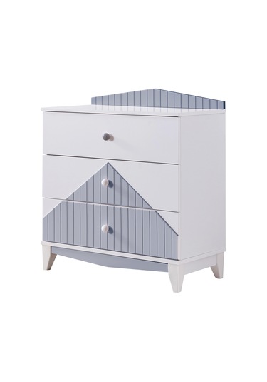 Bello Çocuk Odası Takımı, Bello Yavrulu Karyola, Fethiye 3 Kapaklı Dolap, Şifonyer - Gri Renkli Bello Çocuk Odası Takımı, Bello Yavrulu Karyola, Fethiye 3 Kapaklı Dolap, Şifonyer - Gri Renkli