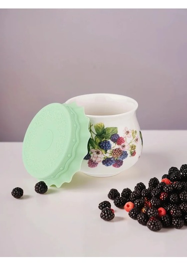 Lefard Porselen Bal Kavanozu 180 Ml Kapaklı 159689121 Yeşil