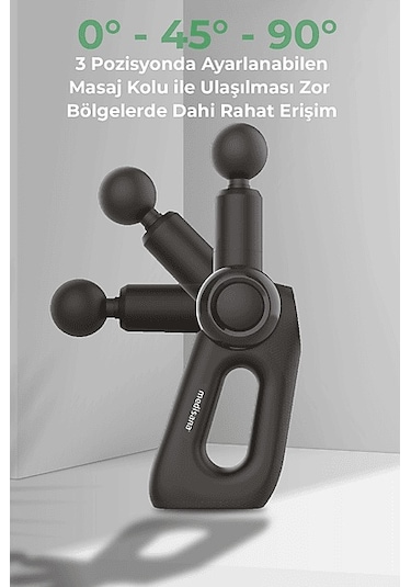 Medısana 48500 Perküsyon Masaj Aleti Siyah