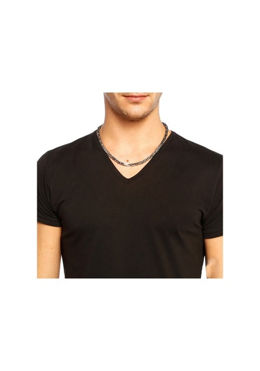 Chavin 5 Mm. Kral Çelik Erkek Zincir Gri Renk As62 (478254967)