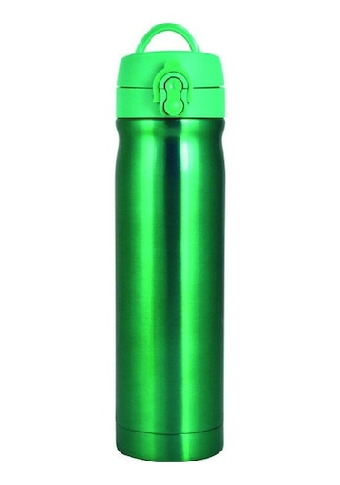Trendix Çelik Bardak Termos Neon Yeşili 500 ML Sıcak Soğuk Tutucu