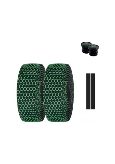 Yuntech01 Yol Bisikleti Yönlendirici Kayışı - Bal Çekirdeği Desenli, Kayma Önleyici, Ter Emici Silikon+eva Antrenman Aksesuarı Pembe Pembe