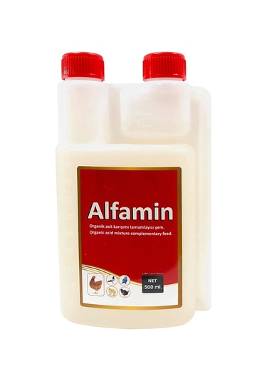 Munich Vet Kanatlı Hayvanlar İçin İshal Desteği Alfamin 500 ML