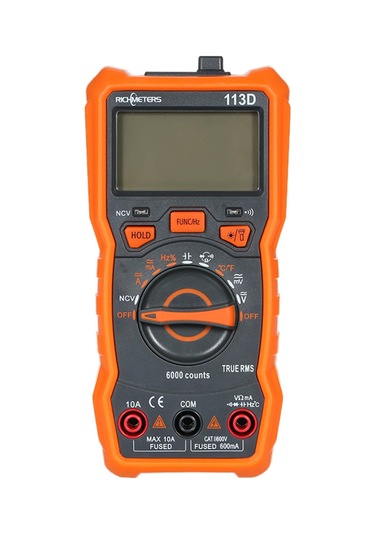 Rıchmeters Rm113d 6000 Sayım Ncv Dijital Multimetre