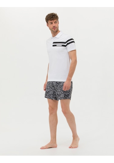 Pierre Cardin Erkek Siyah Deniz Şortu 50276032-vr046 Siyah