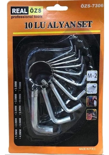 Real Özs 10 Parça Alyan Set Özs-7306