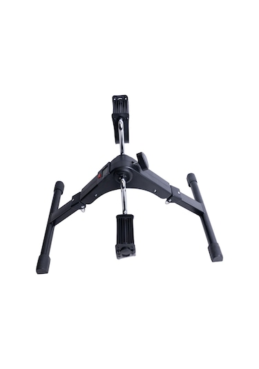 Walke Mini Kondisyon Bisikleti El Ayak Bisikleti Göstergeli Portatif Mini Bike Siyah