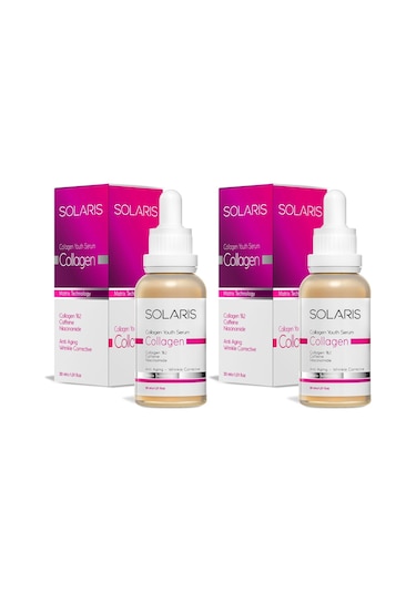 Solaris Collagen Cilt Bakım Serumu 2 x 30 ML